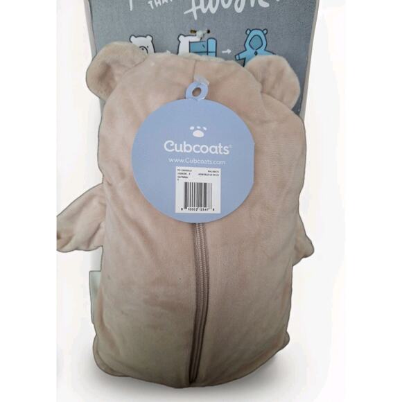 Cubcoats Cozi Bori The Bear 2 & 1 hoodie & bear SZ 3 Transforming Plushie NWT - Picture 4 of 9